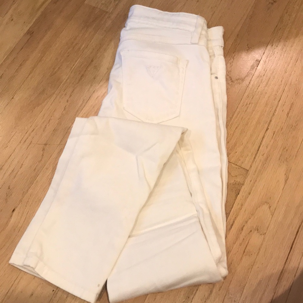 Guess pants - white
